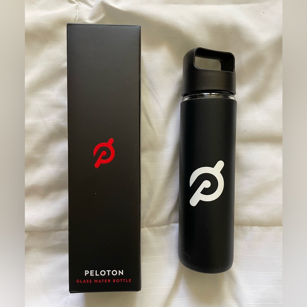 New! Peloton Glass Water Bottle